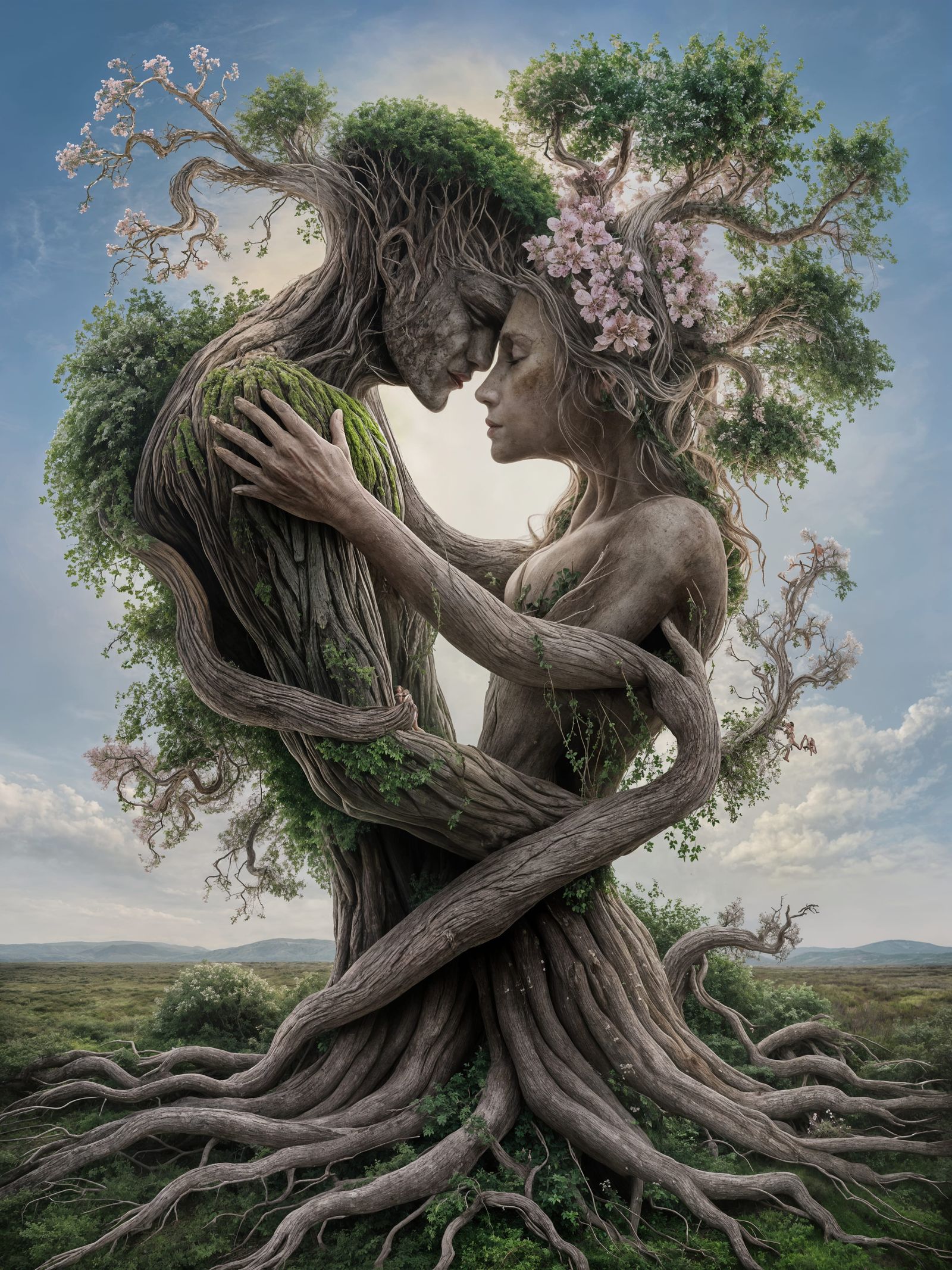 The love fusion 🌳❤️