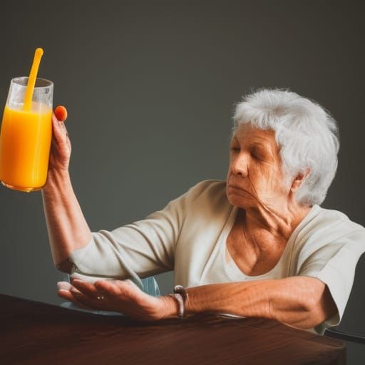 Grandma doesn't like Orange Juice