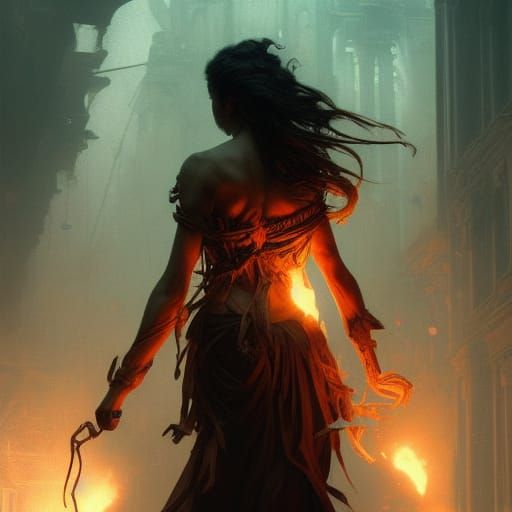 Dark Fantasy Pandemonium Concept Art in Unreal Engine