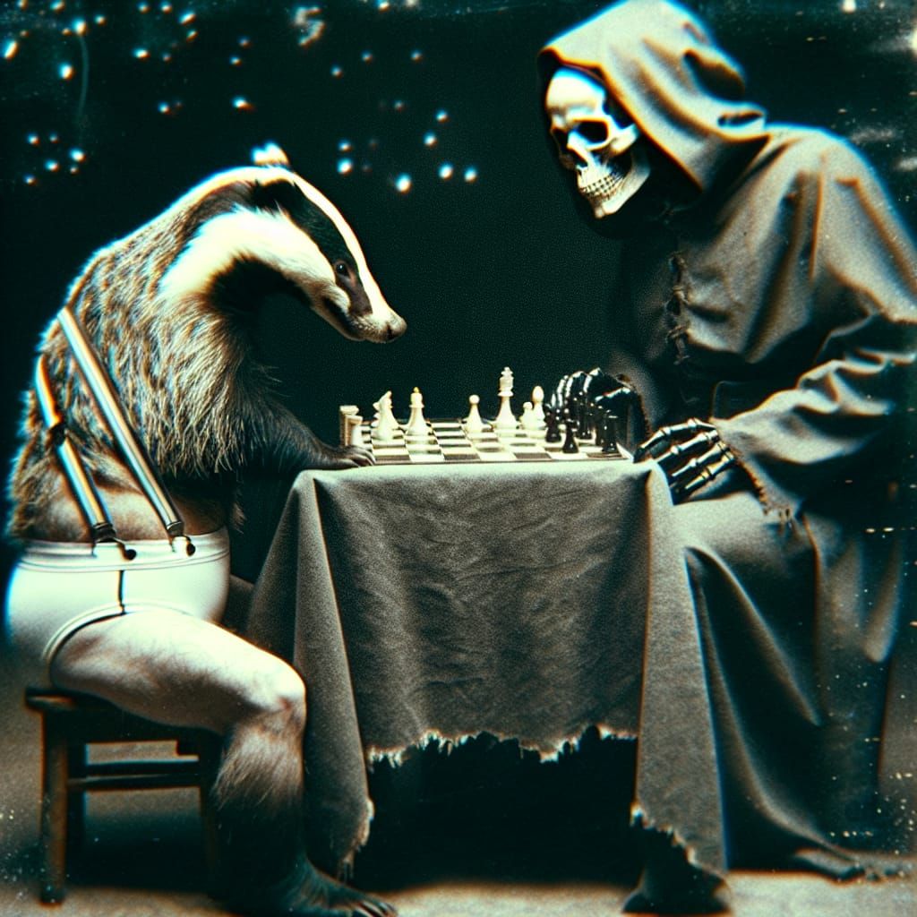 Exclusive image - how Badger cheated death ;)