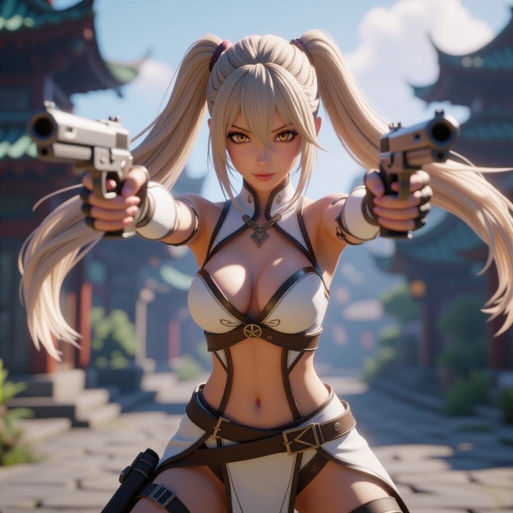 Ayumi in Action: Unreal Engine 5 Screenshot