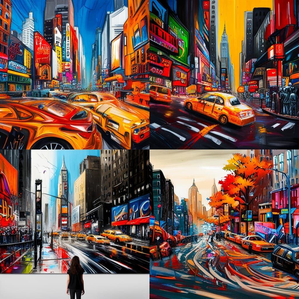 New York city in the fall