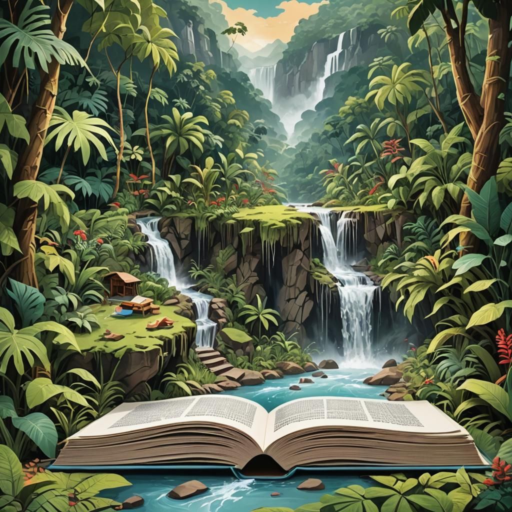 Enchanted Pop-Up Book Reveals a Magical World