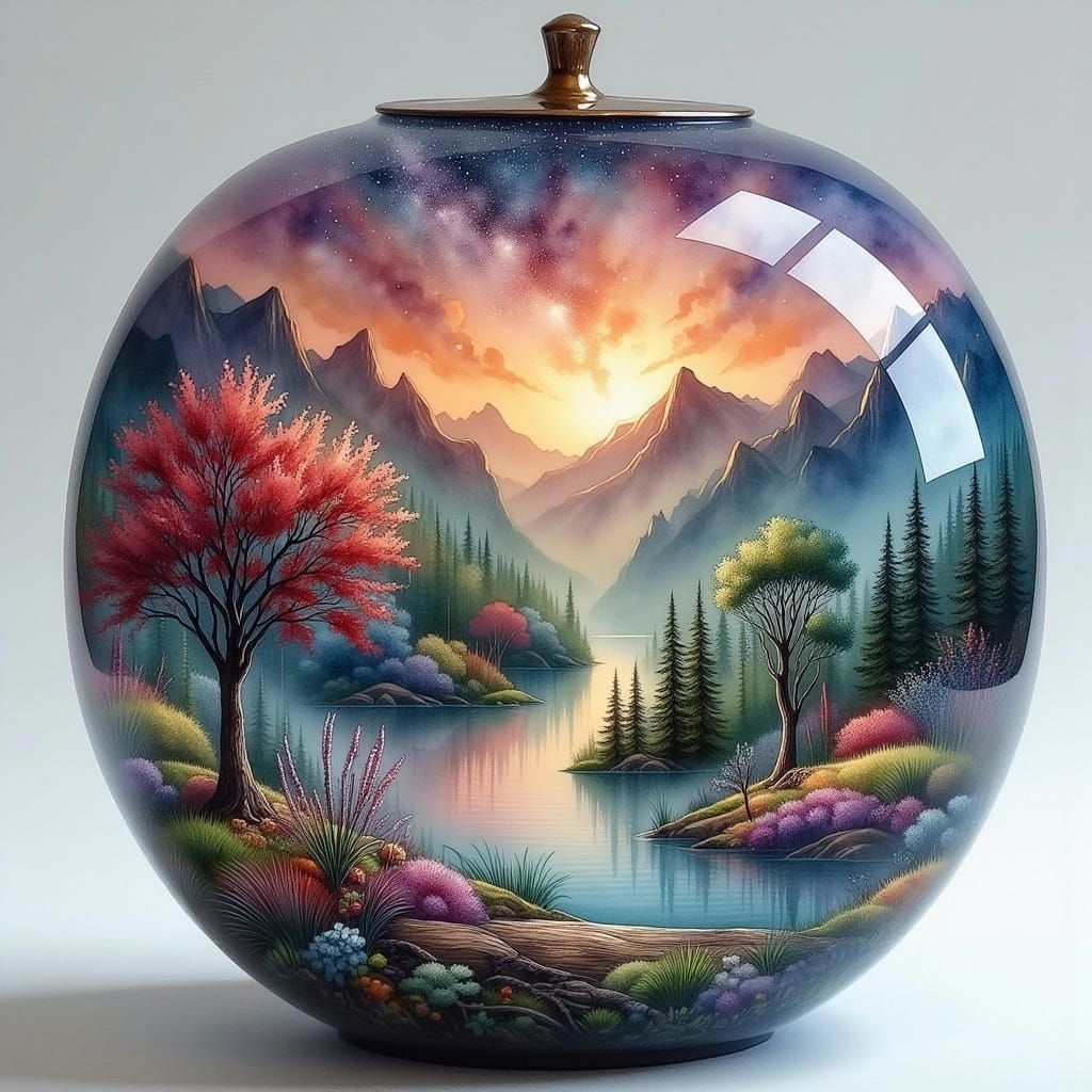 Mint Green Ombre Background in Watercolor Style