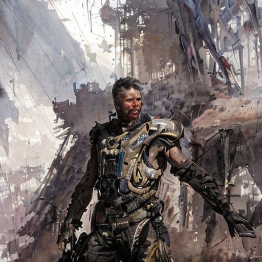 Epic Monster Hunter Illustration