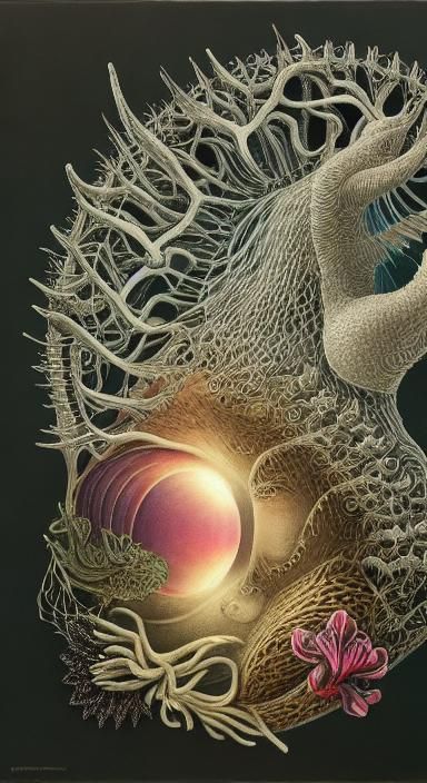 Fairytale Soul Flight in Mixed Media