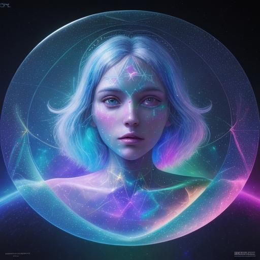 Holographic Cosmic Russia by Pablo Amaringo