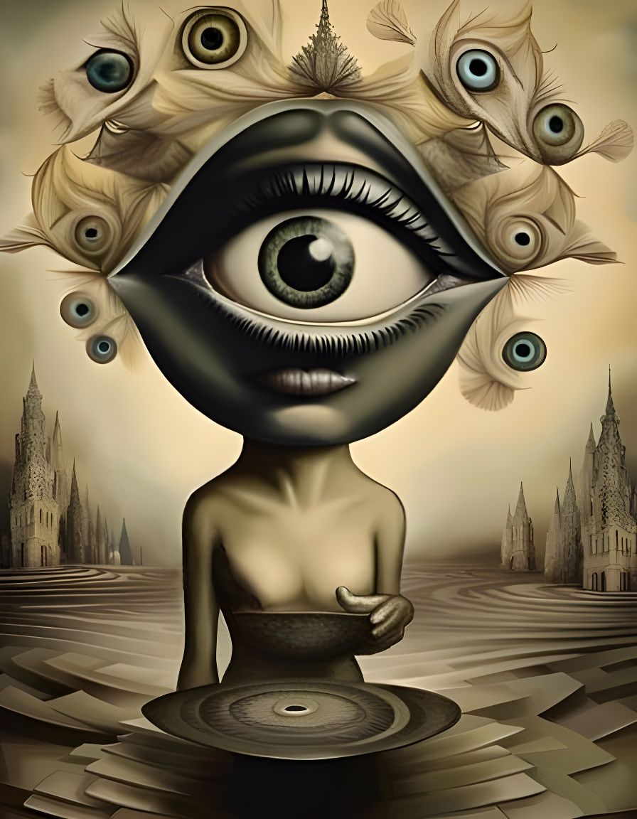 The eye perceives a more manifold relationship in things.