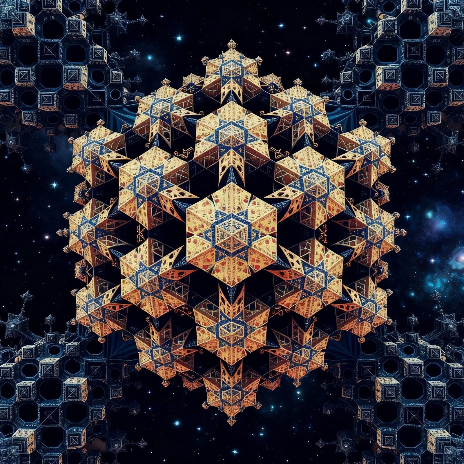 Space travel in the Fractal Hypercube