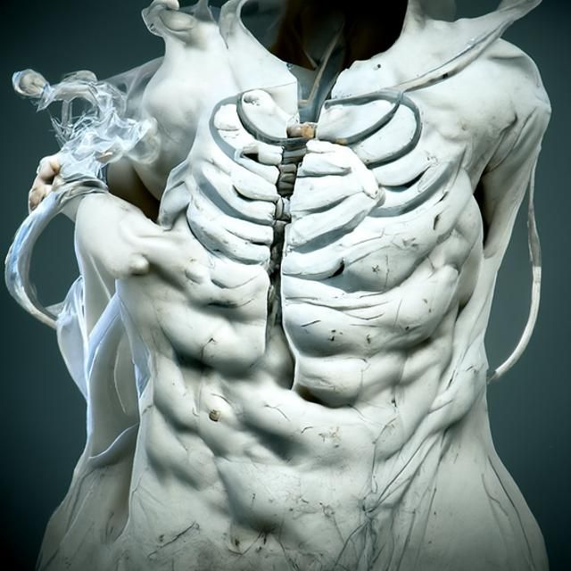 Hypermaximalist Health Scene in Idyllic Style