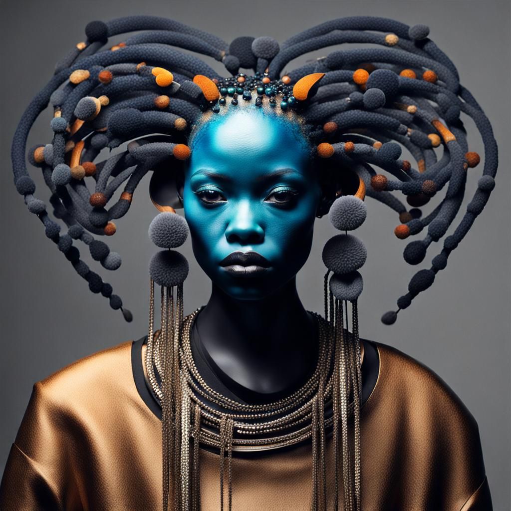 Abstract Geometric Composition in Modernist Style