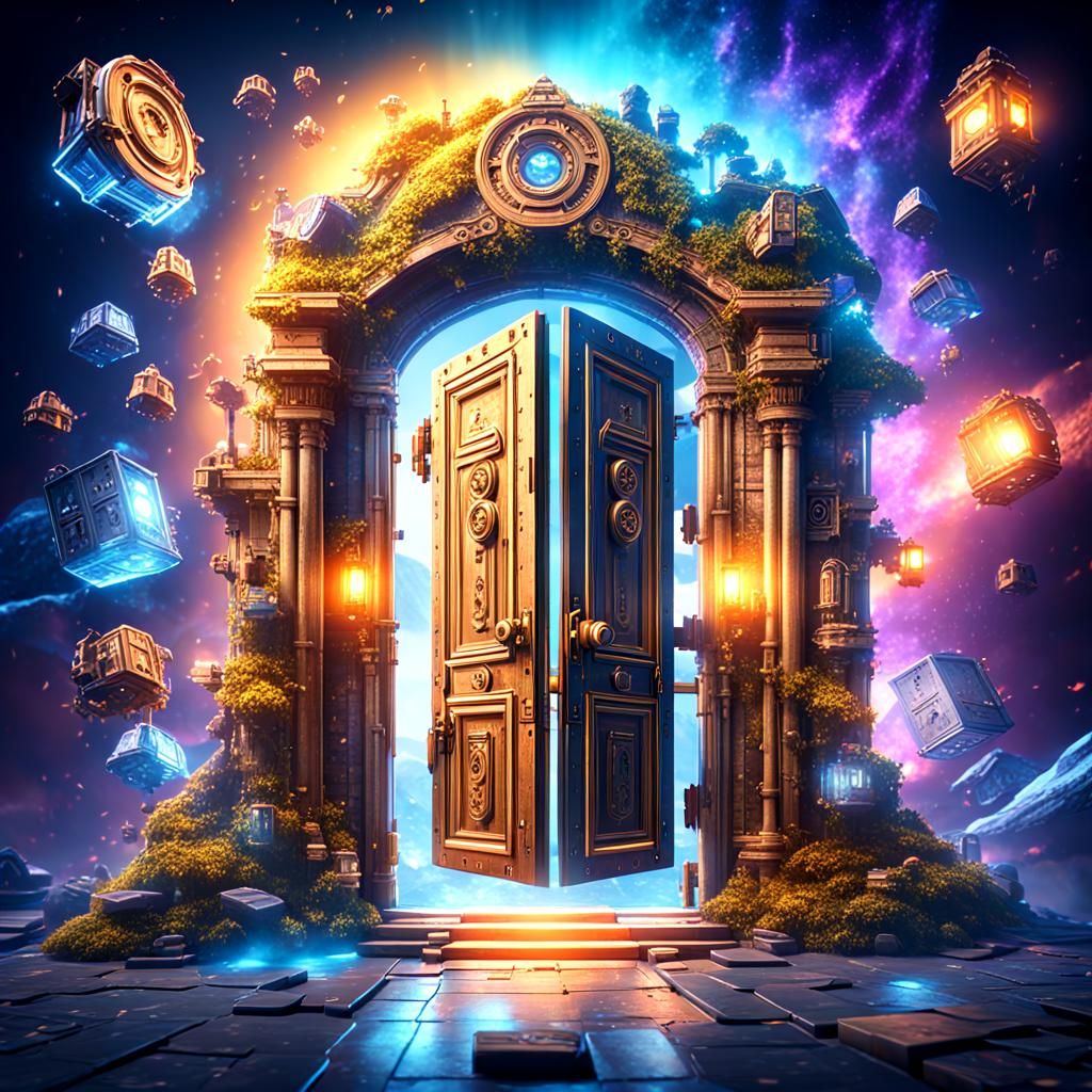 Key Opens Infinite Doors: 3D Game Cinematic