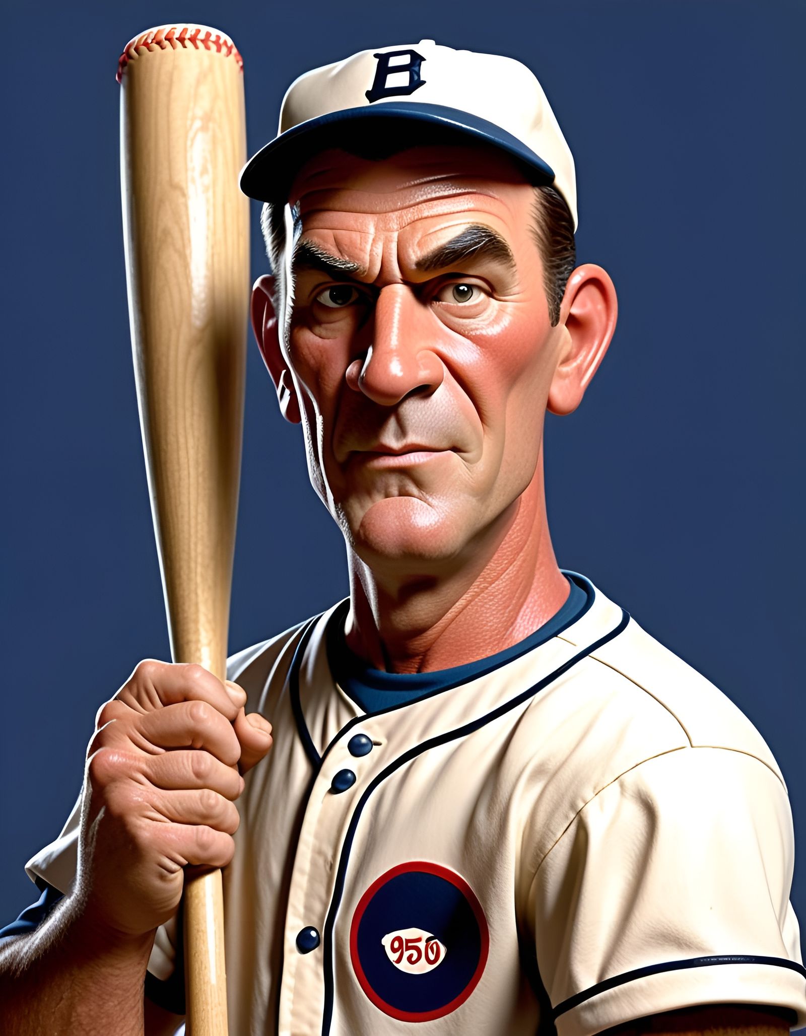 Slugger McGee, his unique extra finger gave him his signature power swing and made him famous