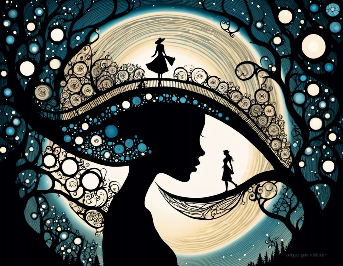 Surreal Close-Up of a Mysterious Eye