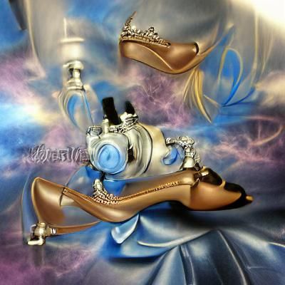 Steampunk Cinderella Digital Rendering
