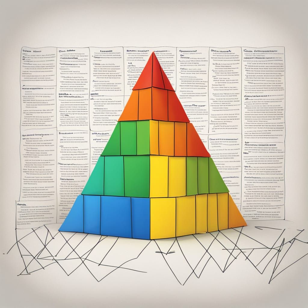 3D Pyramid Representing Social Functions