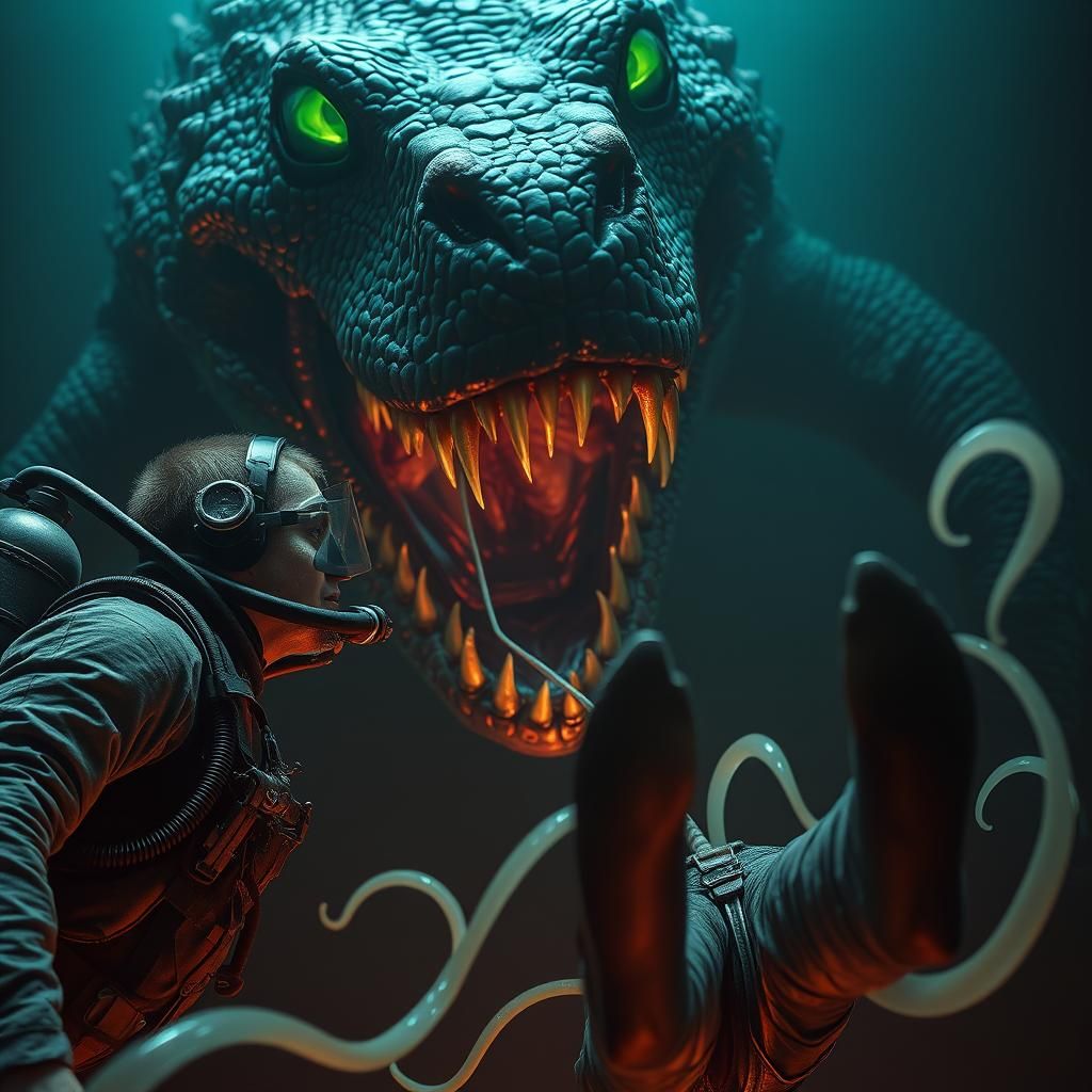 Scuba Diver's Terrifying Encounter with the Bloop Monster