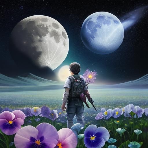 Otherworld flower field