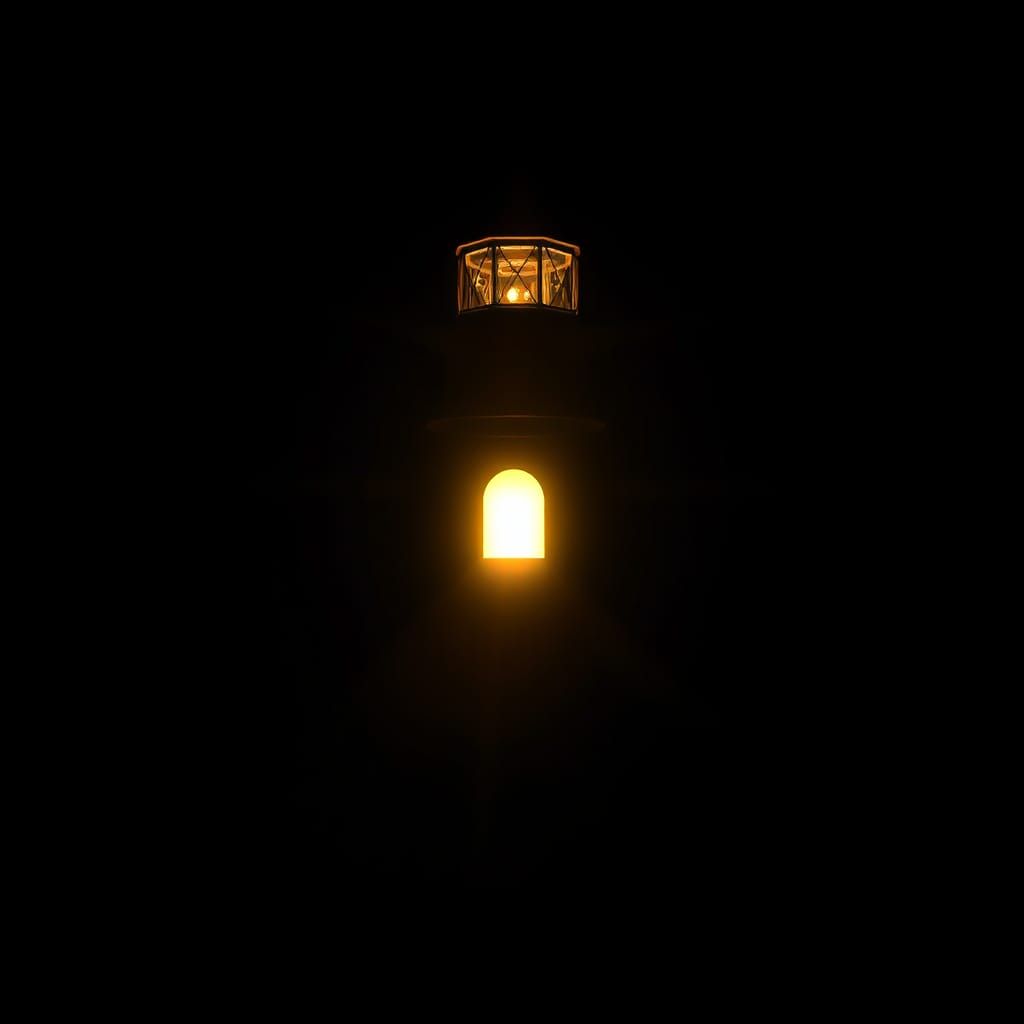 Beacon of Light Pierces the Darkness