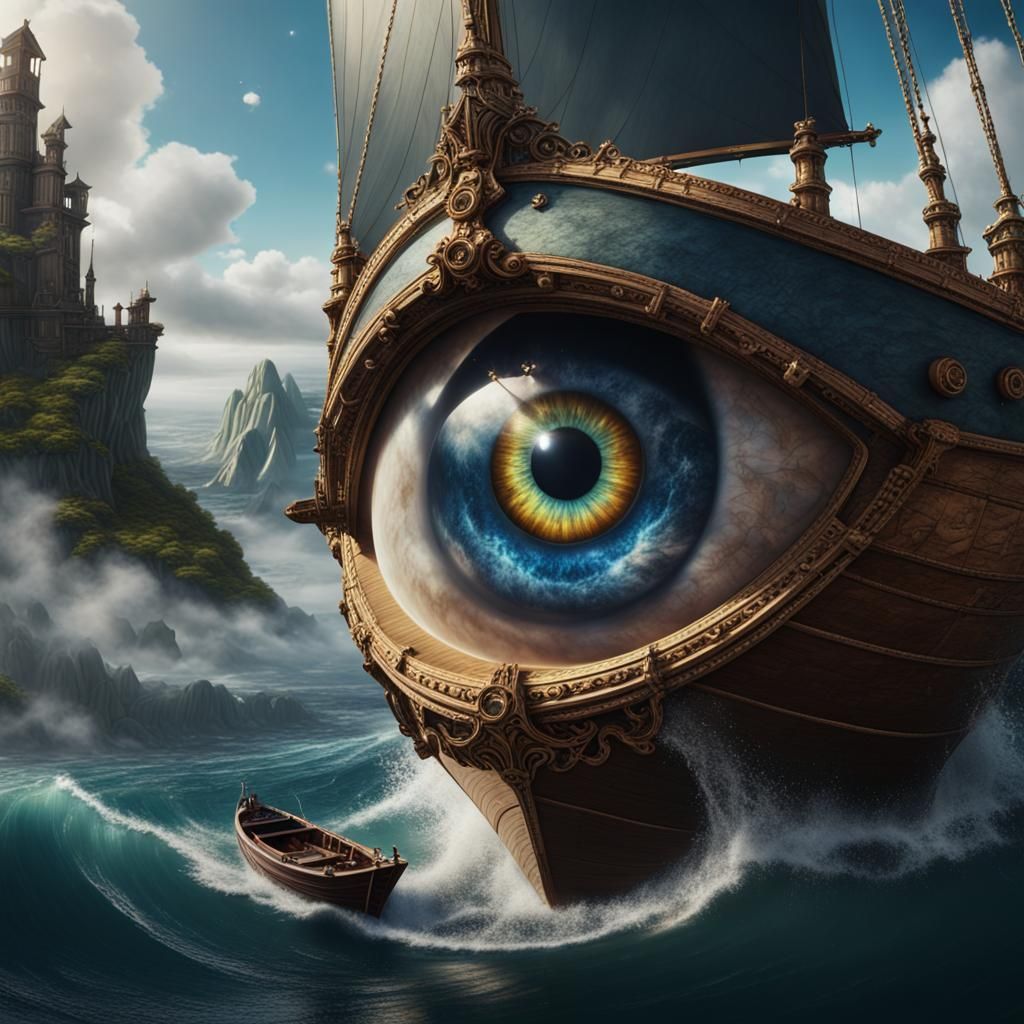 Earth Eye: A Boat Sails Into the World