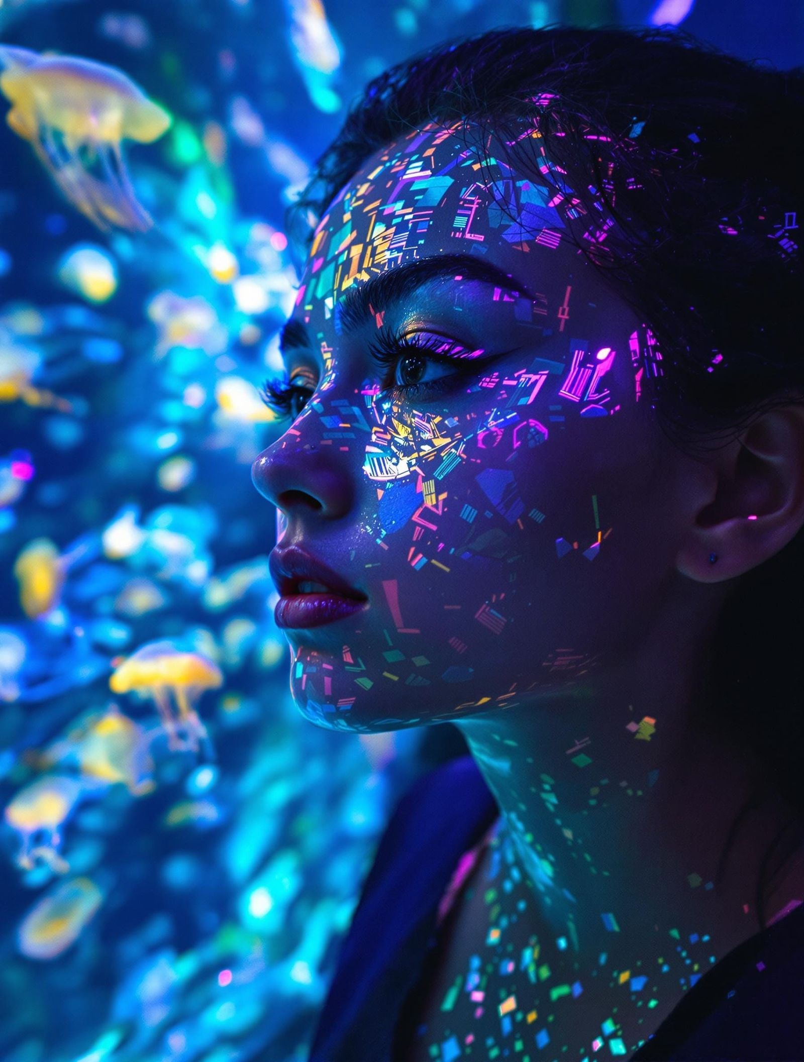 A intricately detailed and maximalist HD painterly style ima...