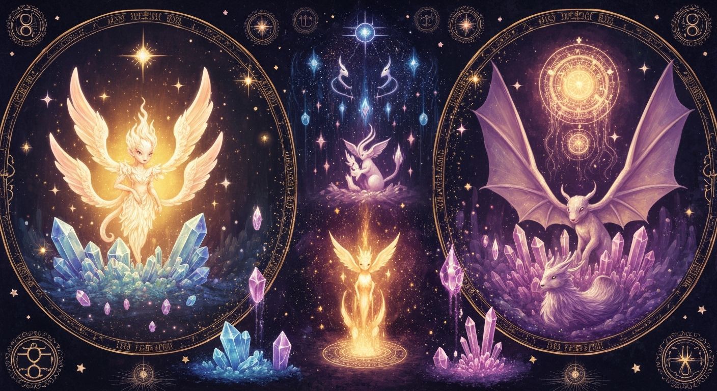 Radiant Fantasy Realm of Magical Creatures