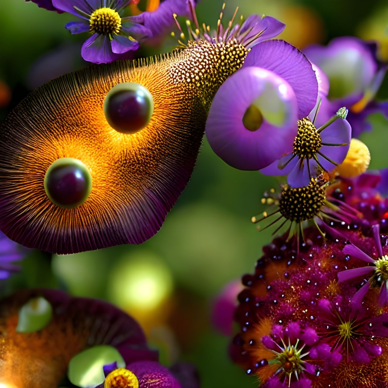 Bizarre Alien Life Forms in Surreal Magical Realism