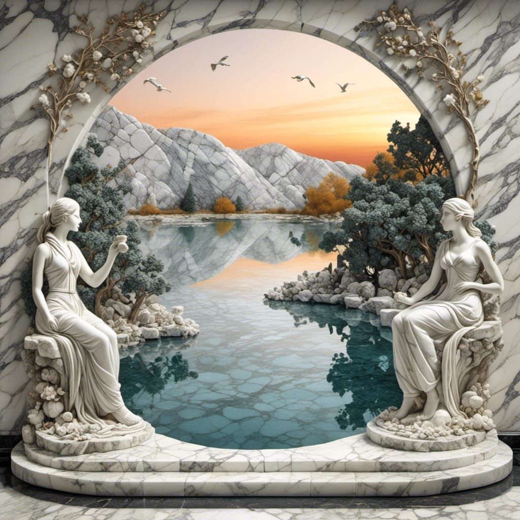 <lora:Marble Style:1.0>