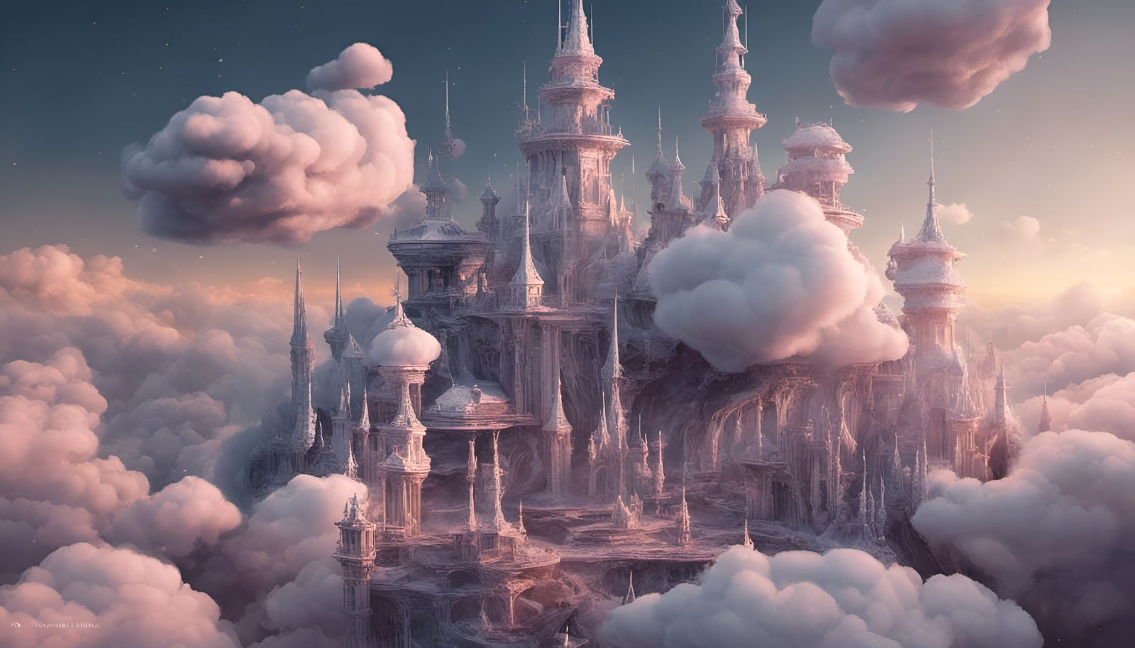 Cobweb City in the Clouds