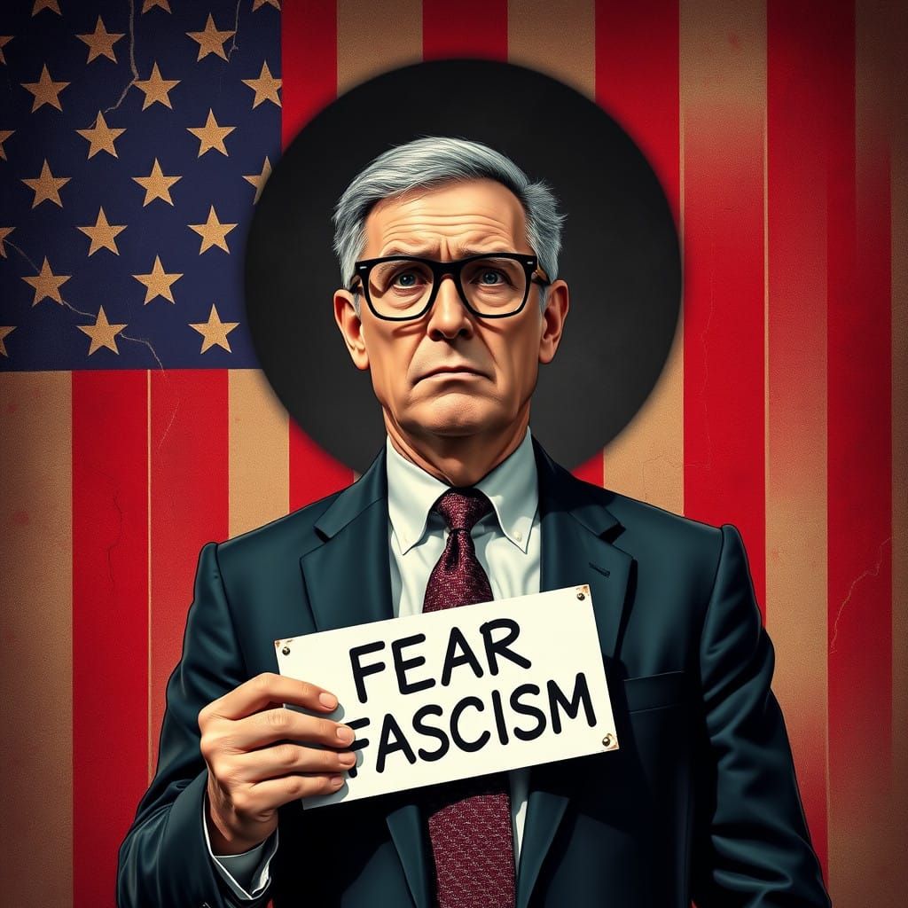 A Republican's Hypocrisy Exposed in a Fascist Shadow