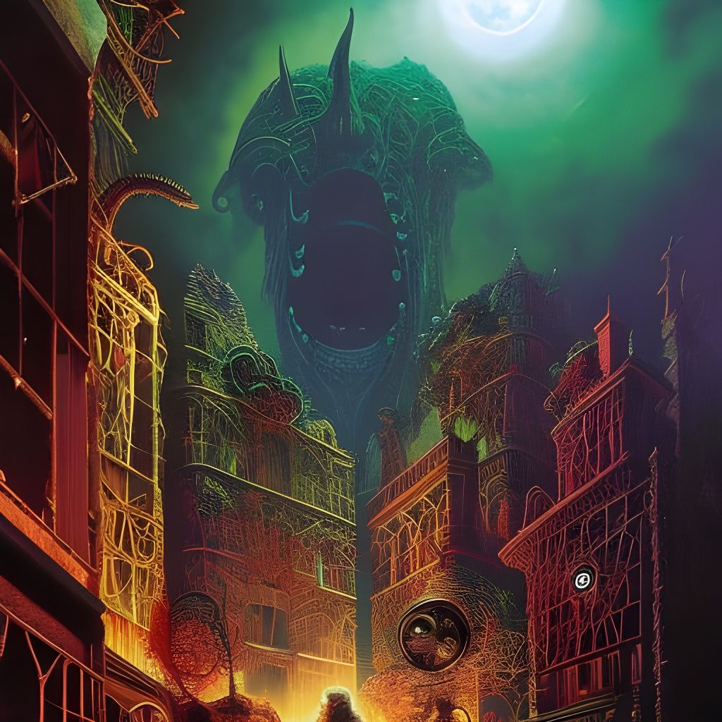 Orbs of Lovecraftian Horror in Epic Style