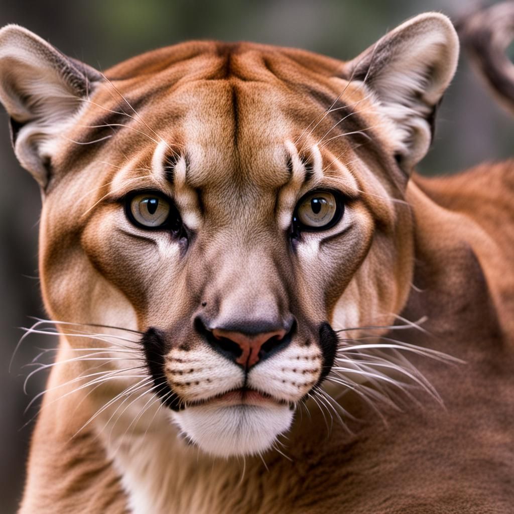 Mountain Lion Ready to Strike