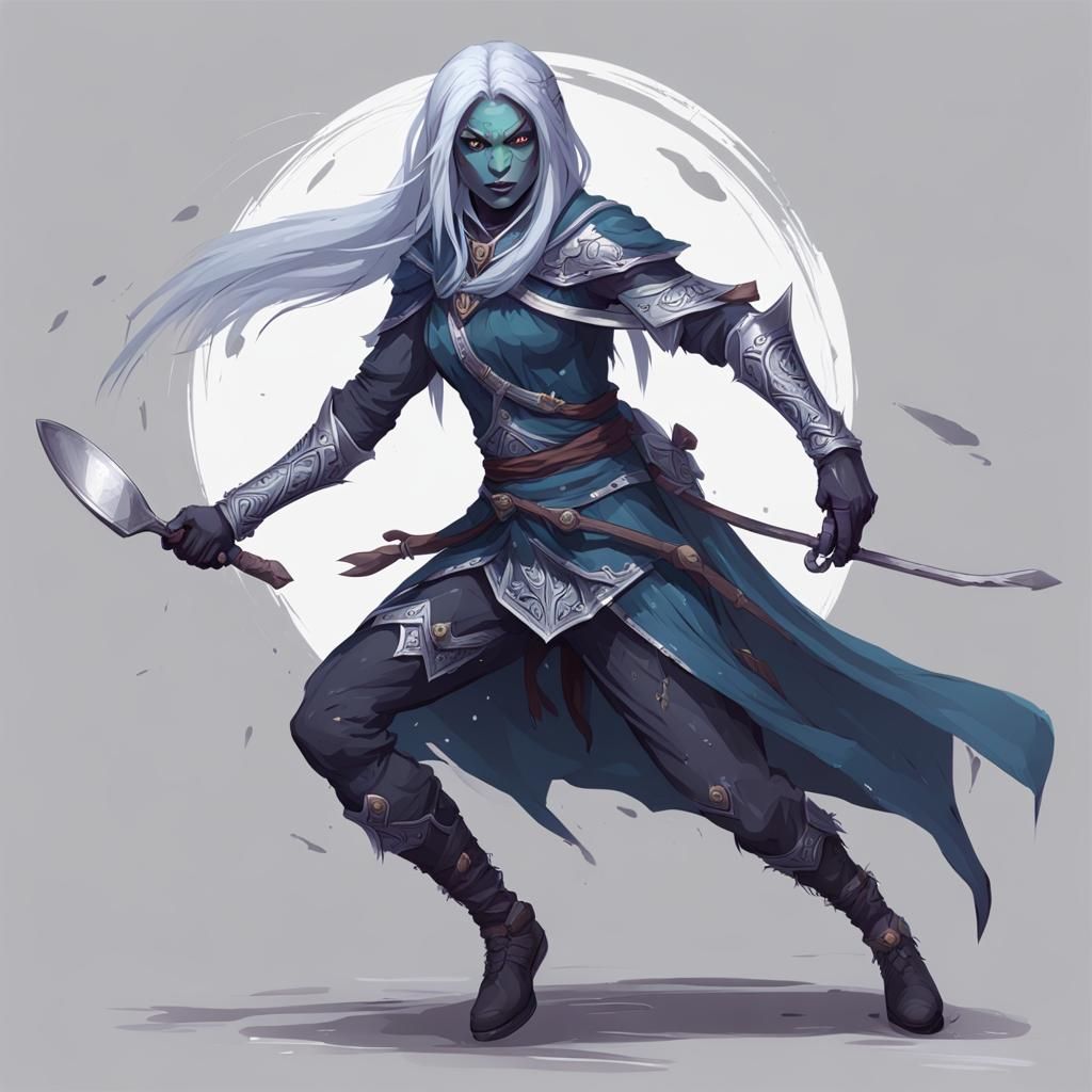 Drow Elf Assassin's Spoon Dance
