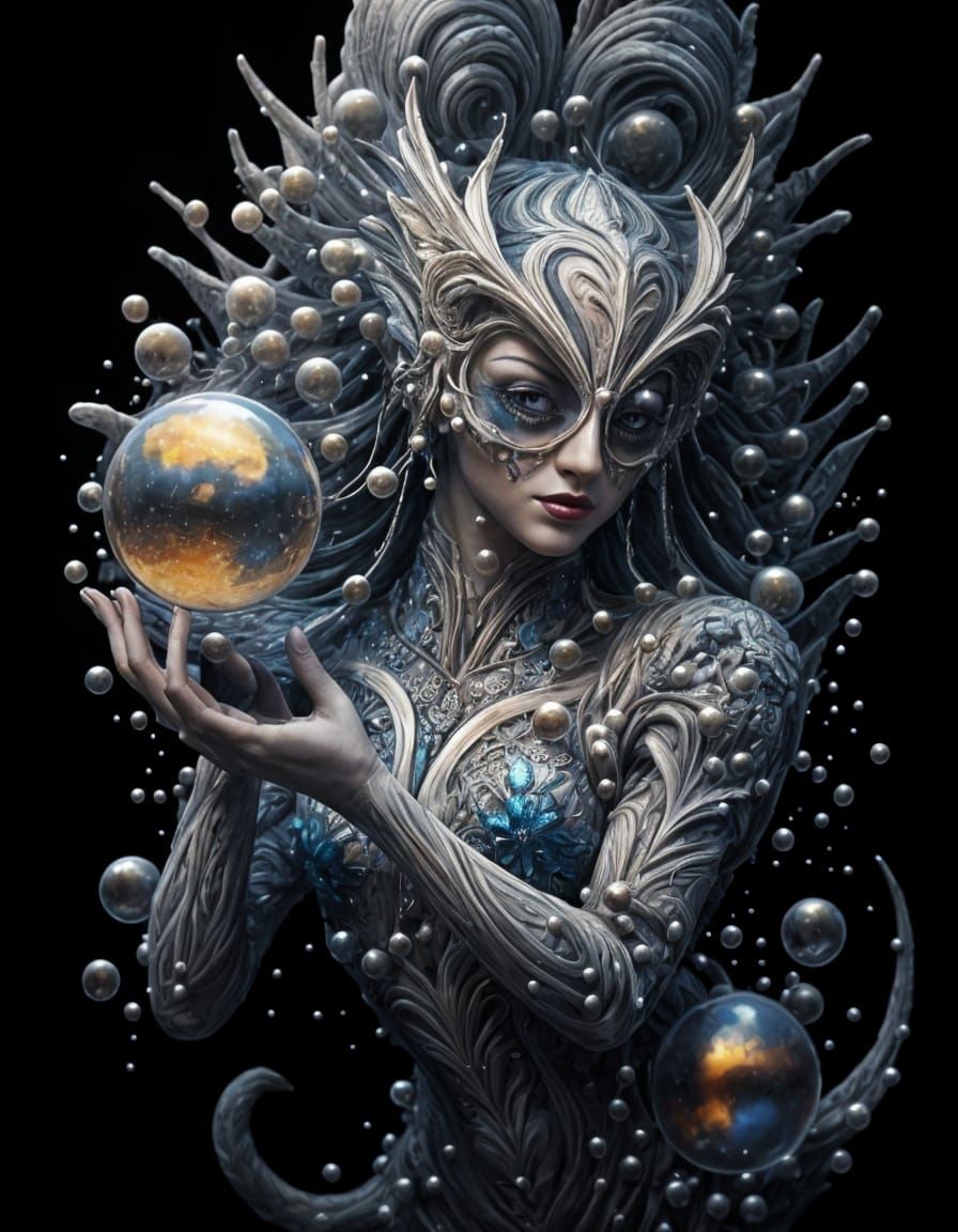 Glowing Beauty in Vibrant Hues