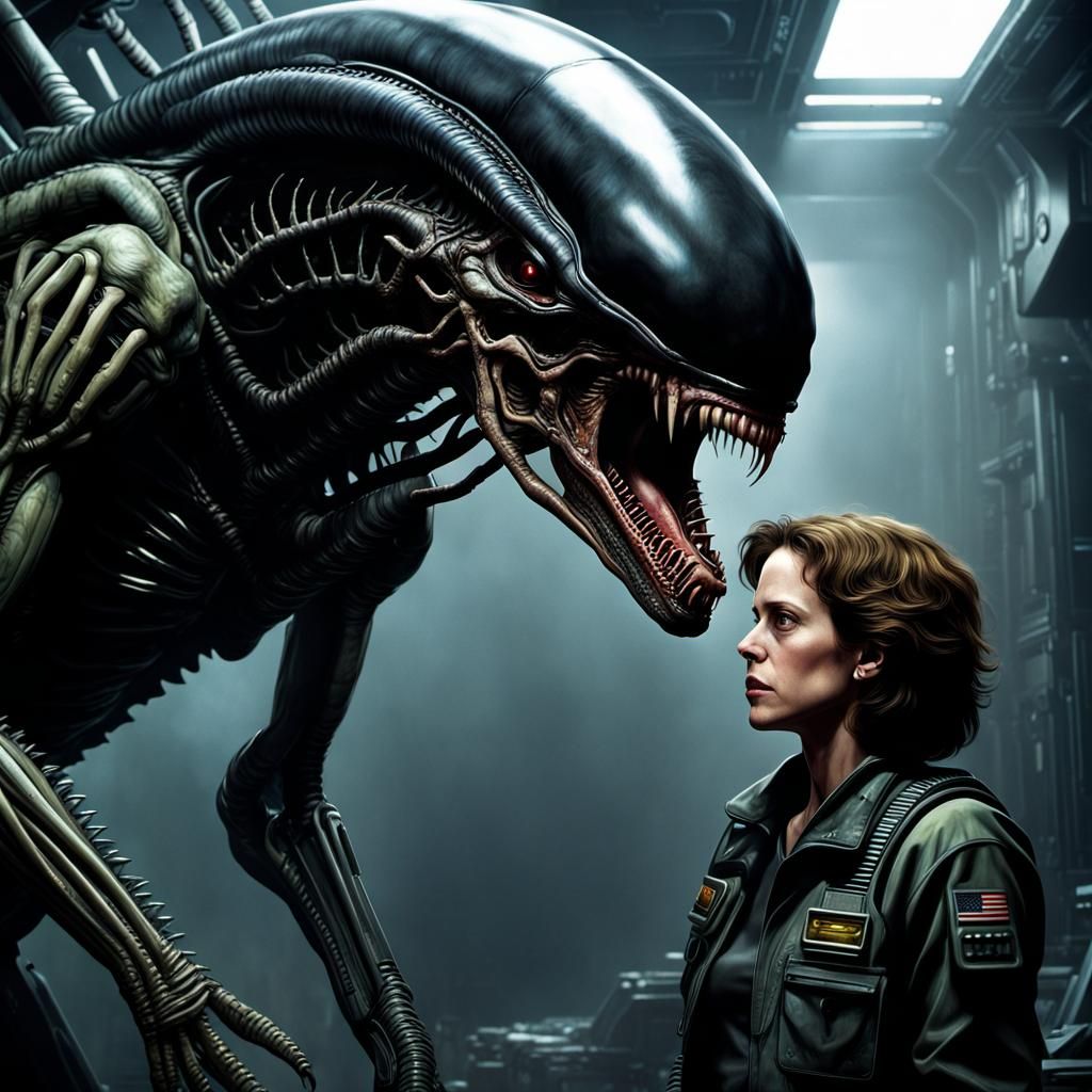Epic Encounter: Ellen Ripley and the Xenomorph