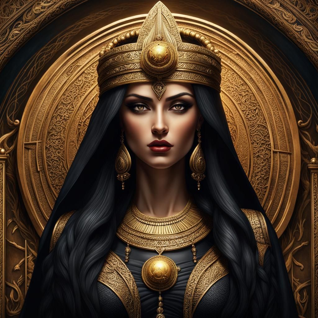 Ereshkigal (𒀭𒊩𒆠): Ereshkigal, Inanna's sister, governs the Underworld.