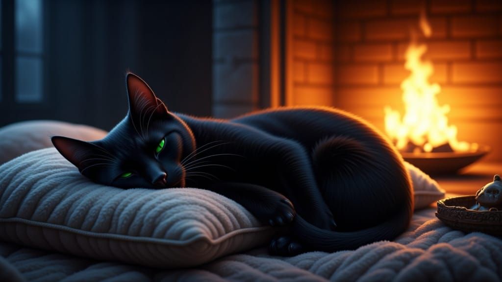 [16:9]  'Yes, yes, I'm cute, now go away, I'm busy...'