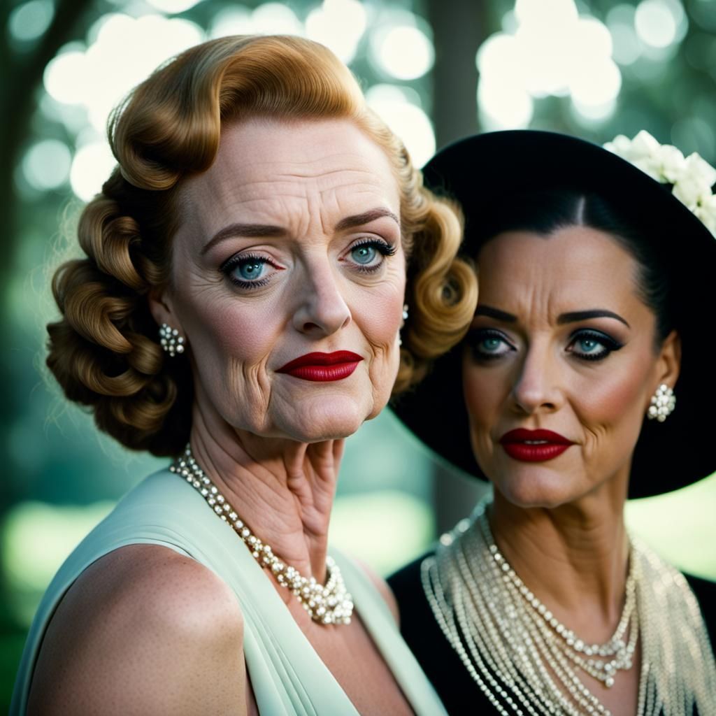 Bette Davis and Rihanna: Professional Portrait