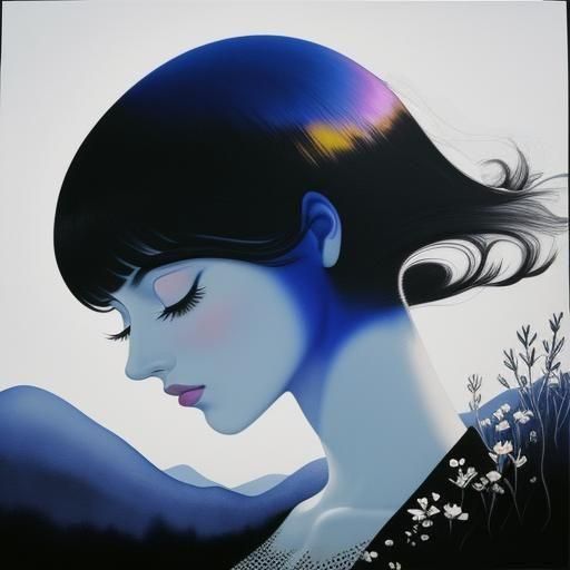 Surreal Pop Art Portrait: Joan Miro & Anna Dittmann Inspired