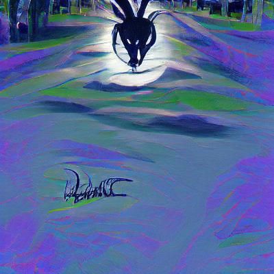 Evocative Donnie Darko Inspired AI Art