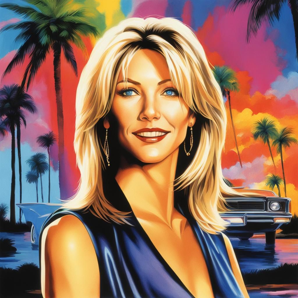 90s TV Show 'Melrose Place' Movie Poster