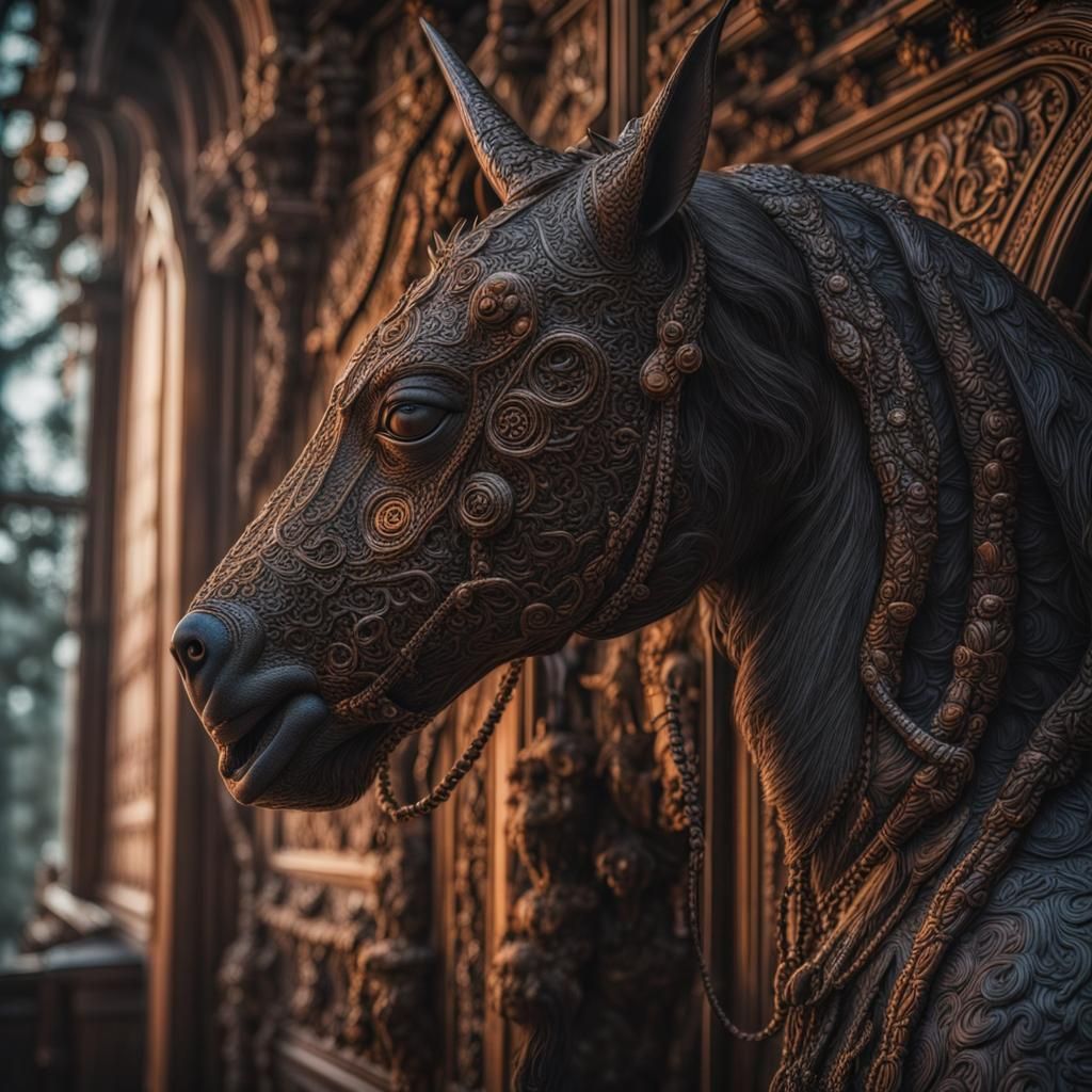 Cinematic Composition with Intricate Details in HDR