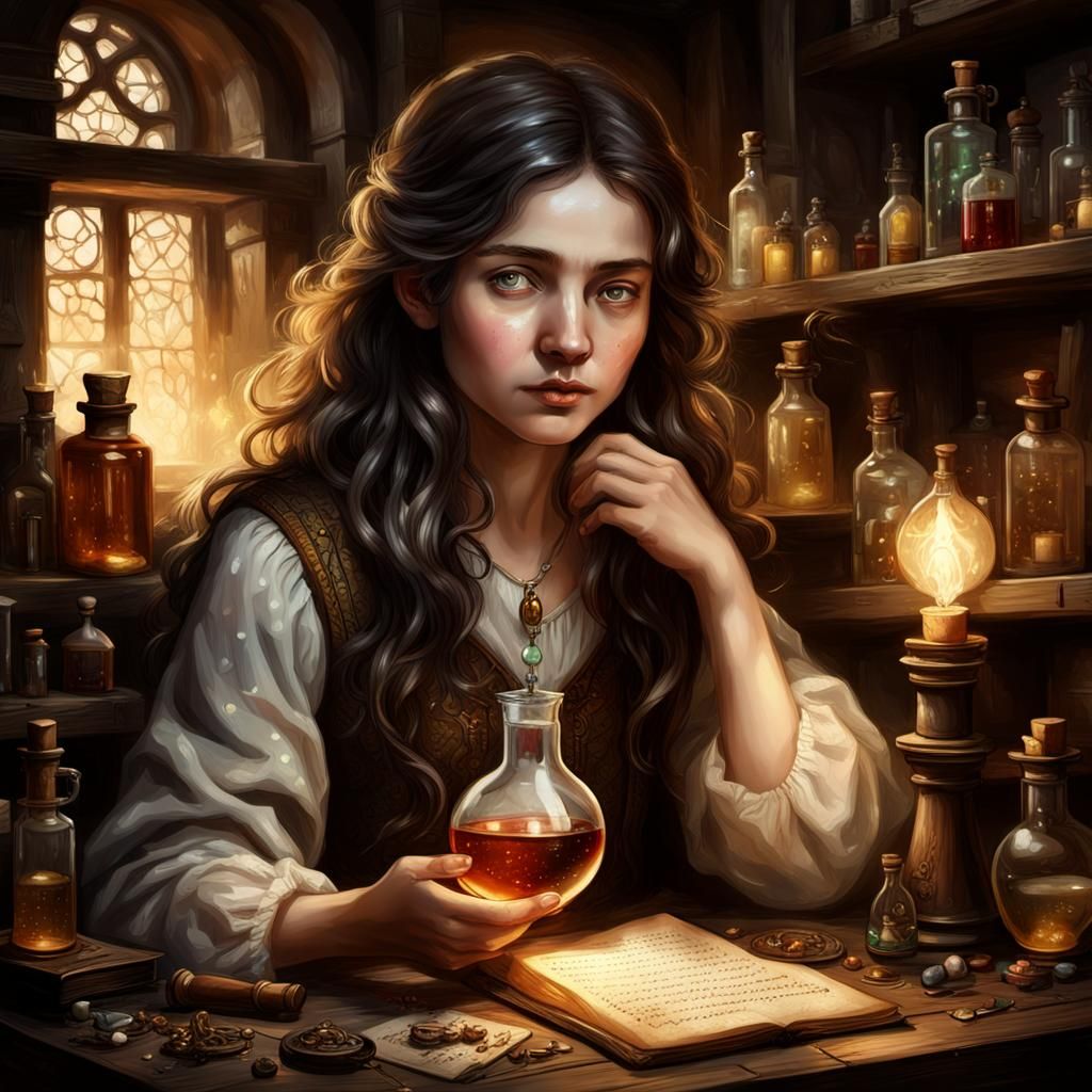 Portrait of an Alchemist