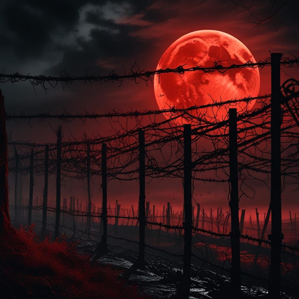 Sinister Presence in Death Camp: Dark Surrealism