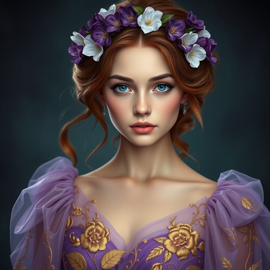 Ethereal Beauty in Renaissance Portraiture