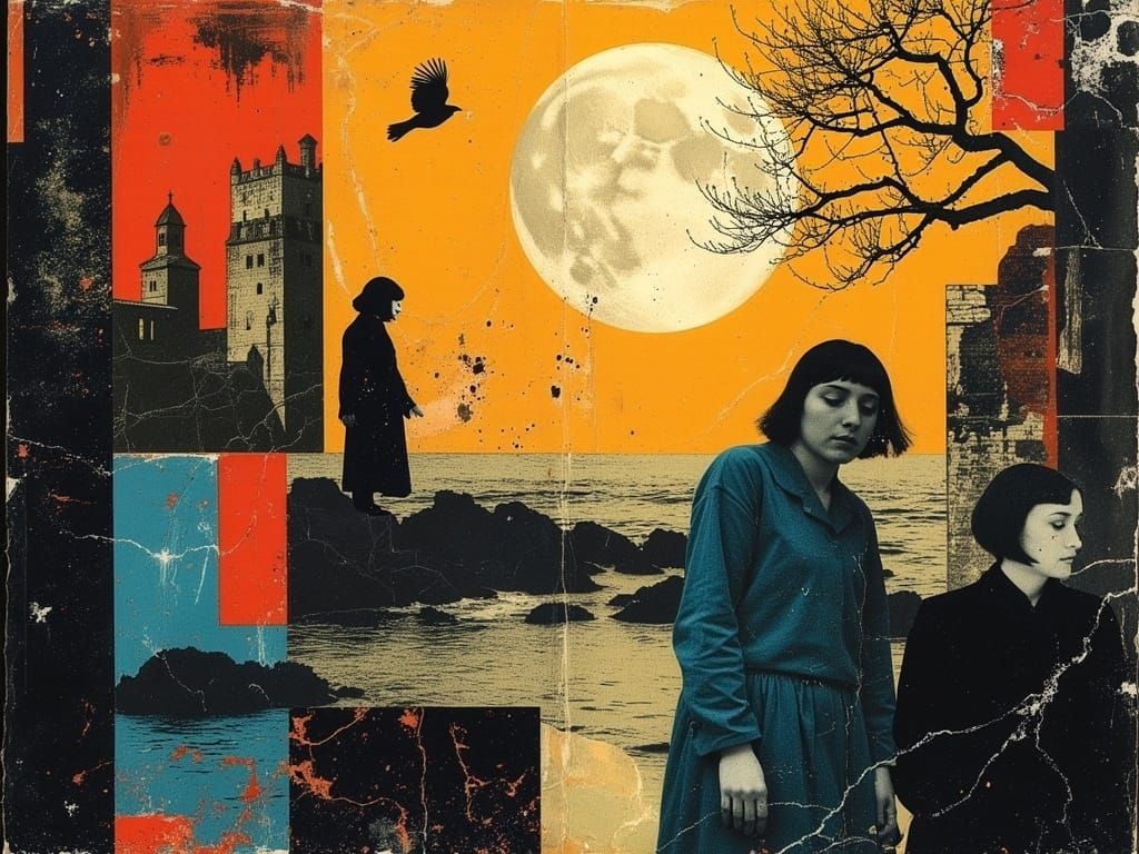 Art Deco Metropolis: A Geometric Digital Illustration