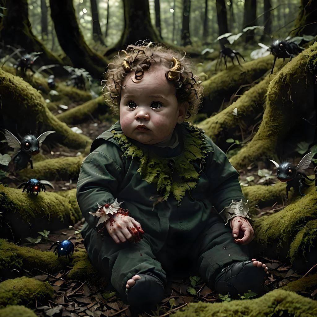 Disturbing Image: Bloody, Half-Eaten Fairy