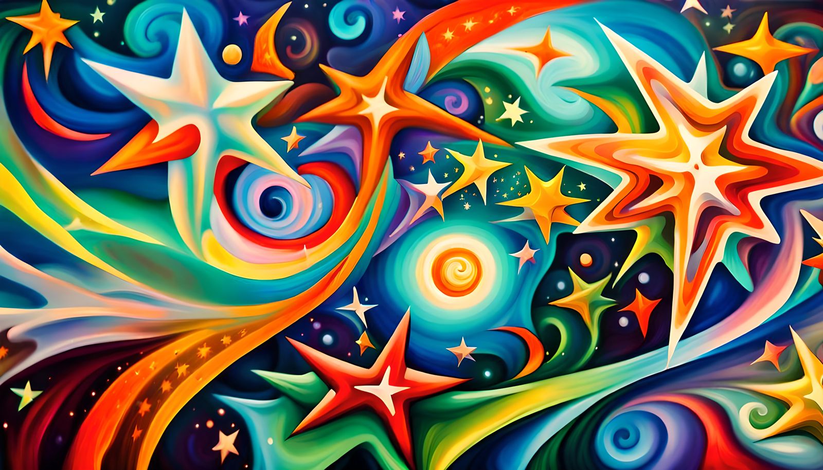 Iridescent Stars in Electromagnetic Jelly Plasma Maelstrom