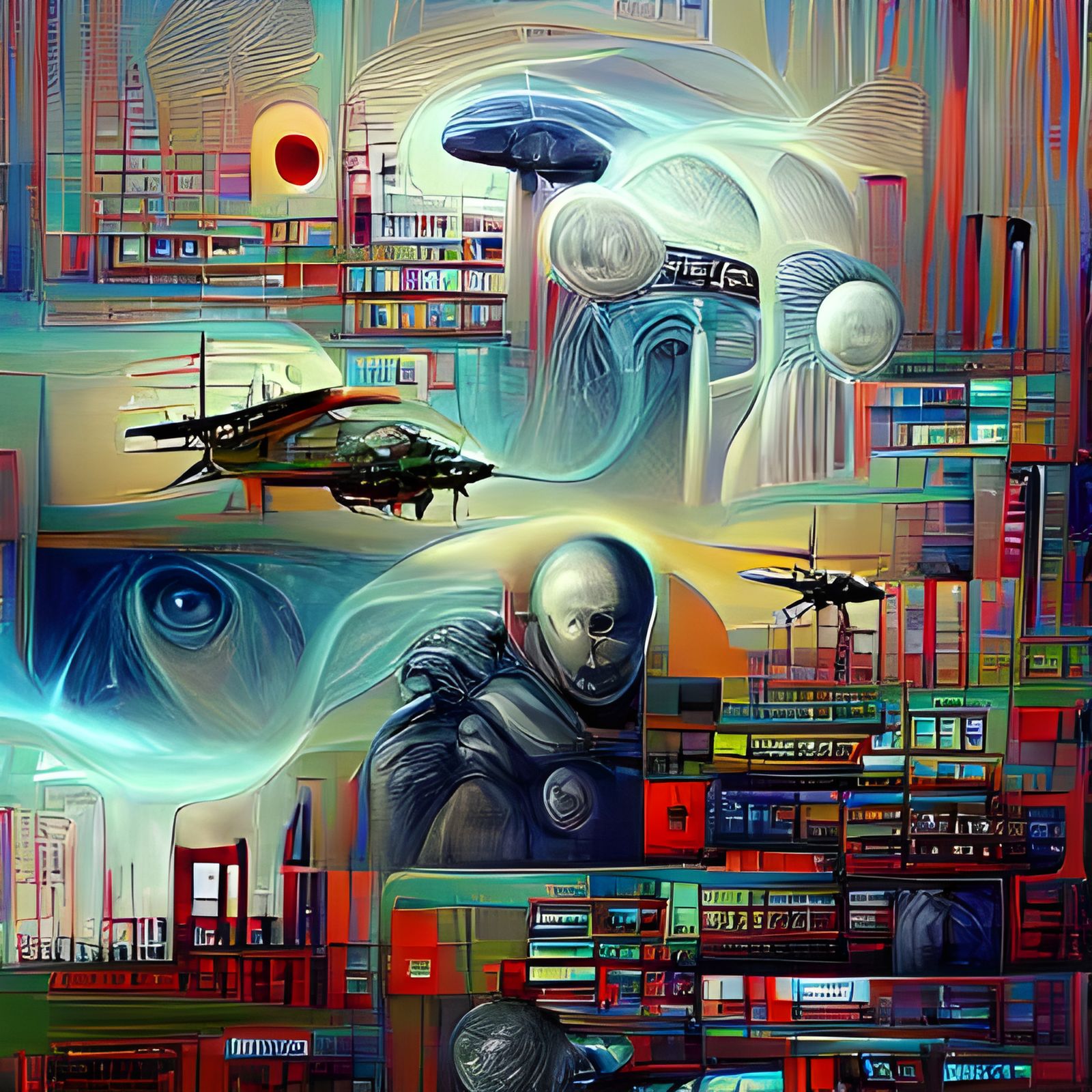 Telepath in Science Fiction Art