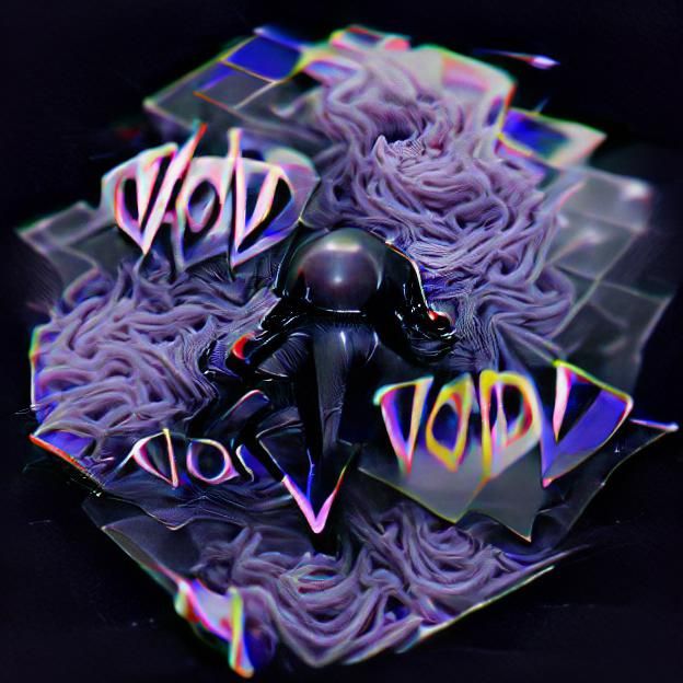 Abstract Void: AI Interpretation of Nothingness